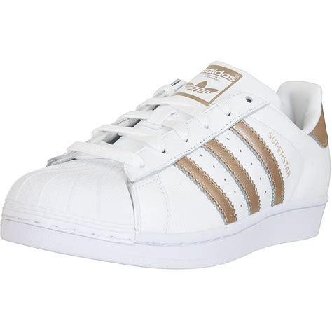 adidas superstar weiß gold damen|adidas superstars for women.